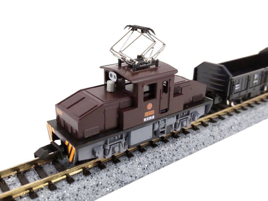 ★限定・完売品★ Nゲージ　東武鉄道ED4021 とED4022　貨物列車 2個