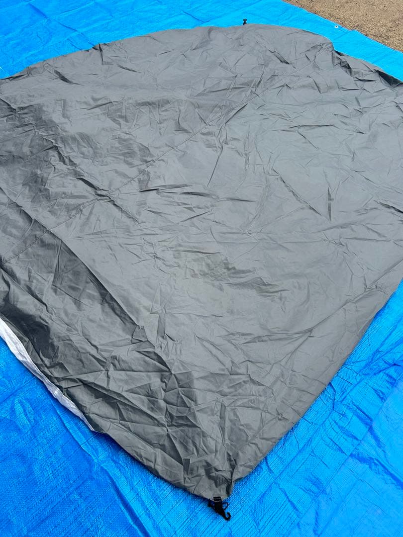 【美品】フィールドア トンネルテント620 ダークブラウン