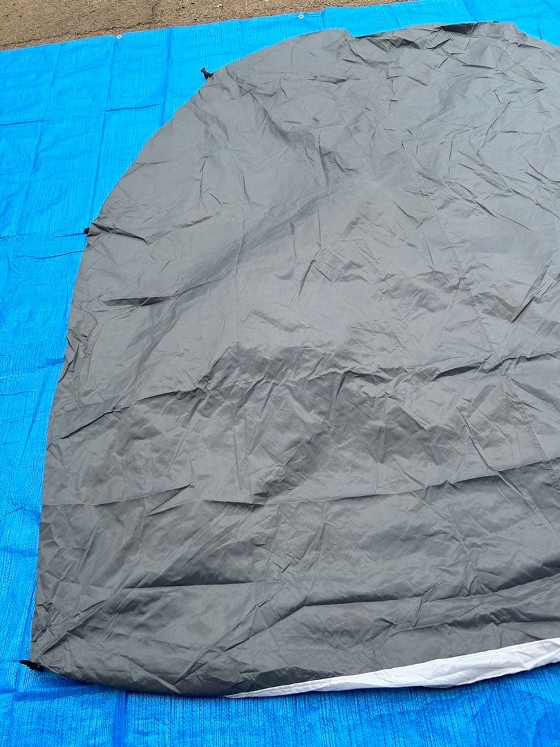 【美品】フィールドア トンネルテント620 ダークブラウン