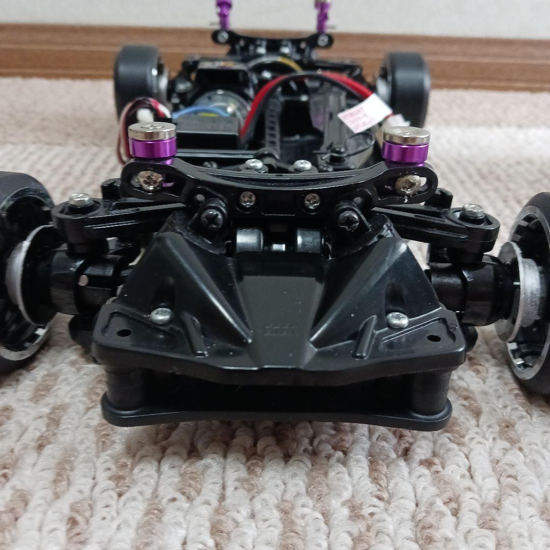 タミヤ TT02 シャーシ、GT-R R35 リバティウォークボディ