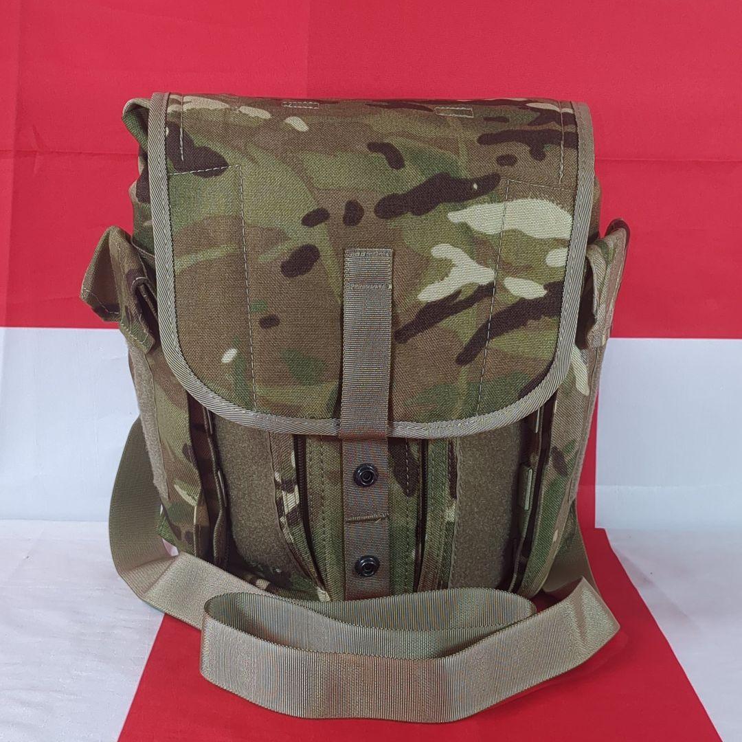 イギリス軍GSRレスピレーター（バッグ＆プラスチックホルダーフレーム付き）