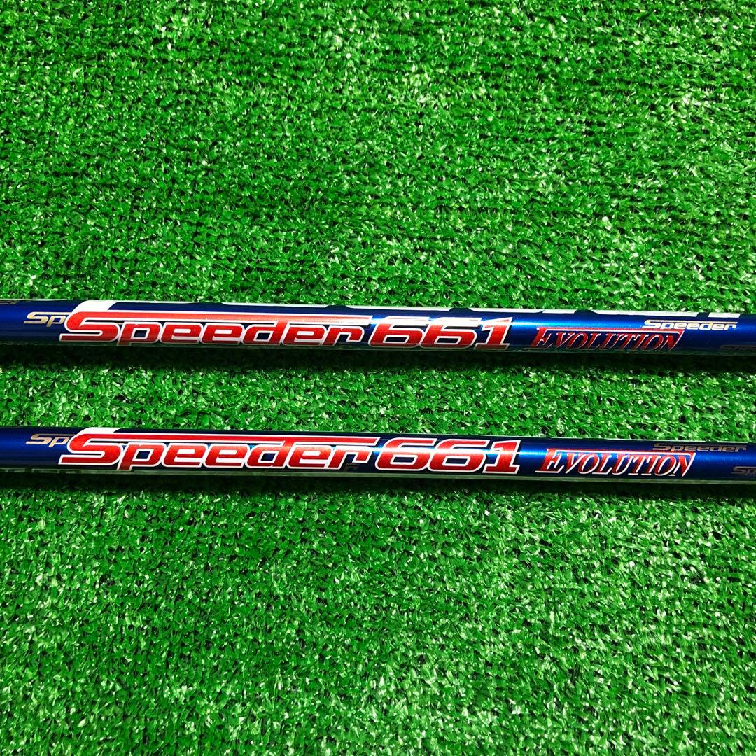 【最終価格】2本セット　3w用、5w用　スピーダーエボ661 Xピンスリーブ付