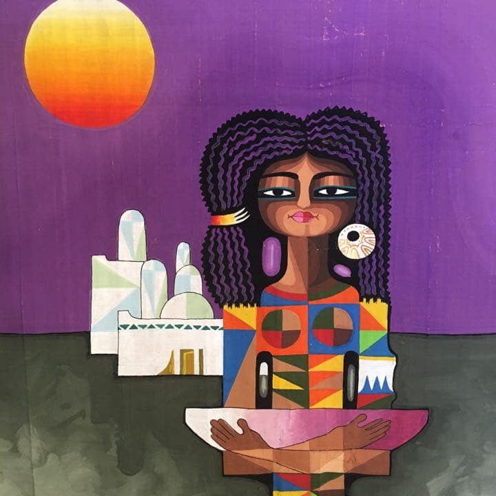 エジプトパピルス　絵画