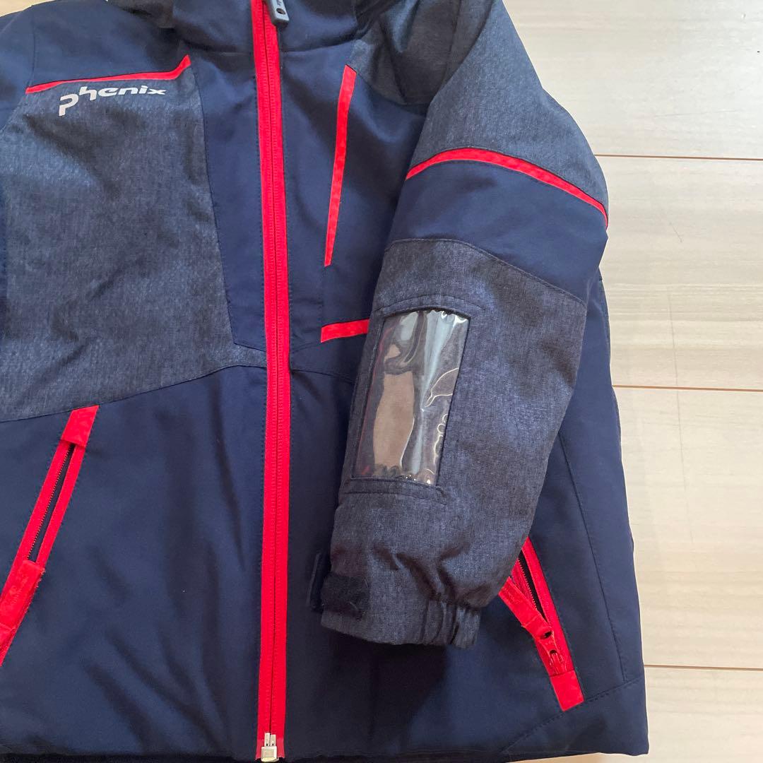 美品　Phenix スキーウェア 子ども用 ネイビーとレッド　100㎝