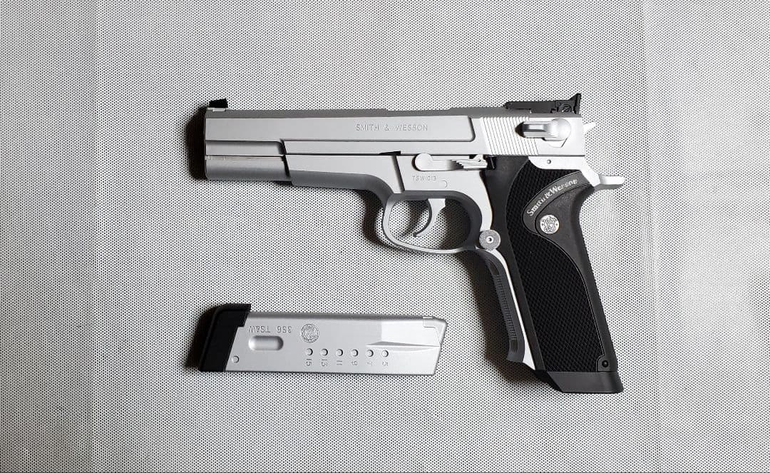 新品　東京マルイ　PC356　チタニウムシルバー　カスタム　改修品　10禁