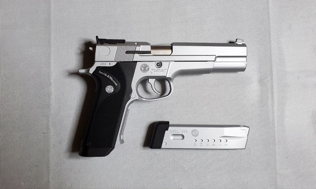 新品　東京マルイ　PC356　チタニウムシルバー　カスタム　改修品　10禁