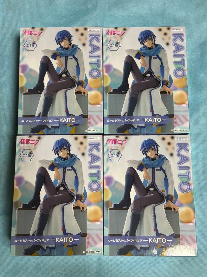 初音ミク ぬーどるストッパーフィギュア-KAITO- 4体セット