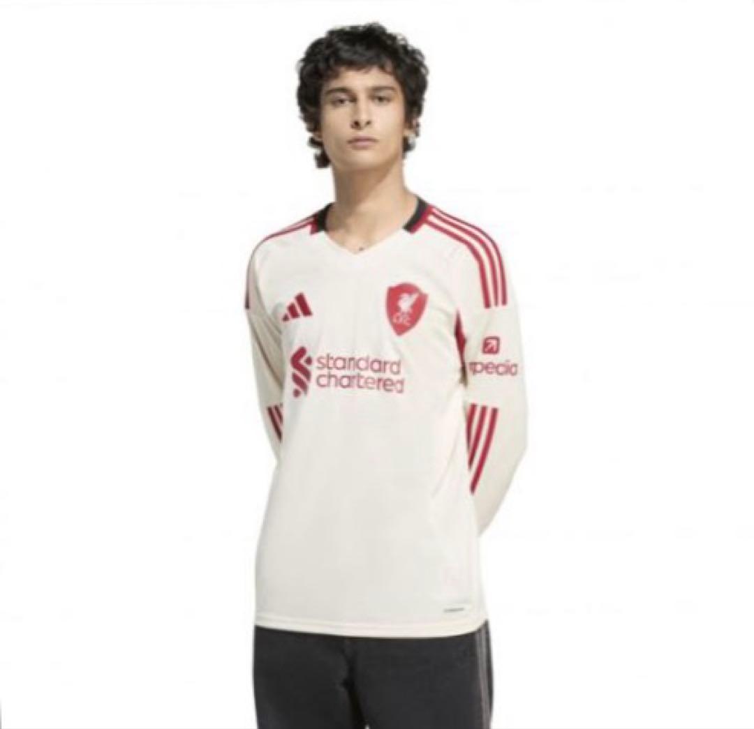 adidas公式 リバプール 25/26アウェイ長袖ユニフォーム レプリカ　XL