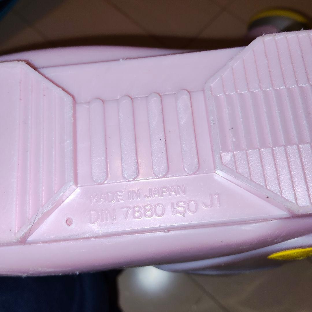 【送料込み】子ども用スキーセット　110cm　ピンク　ビンディング　ケース付