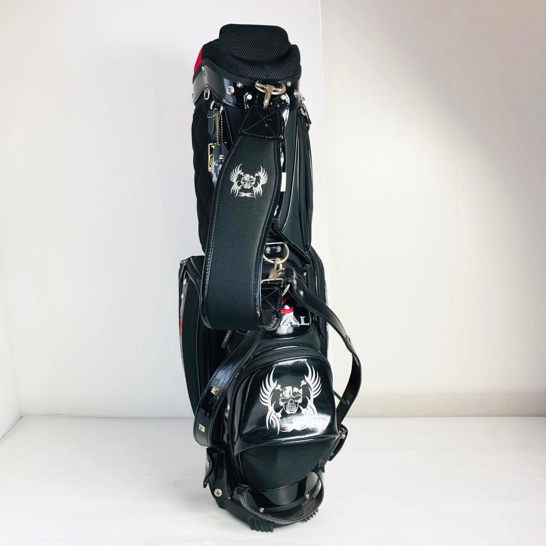 ジール ゴルフバッグ キャディバッグ スタンドタイプ ブラック
