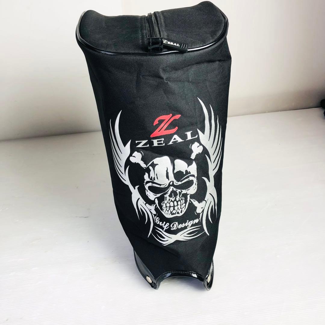 ジール ゴルフバッグ キャディバッグ スタンドタイプ ブラック