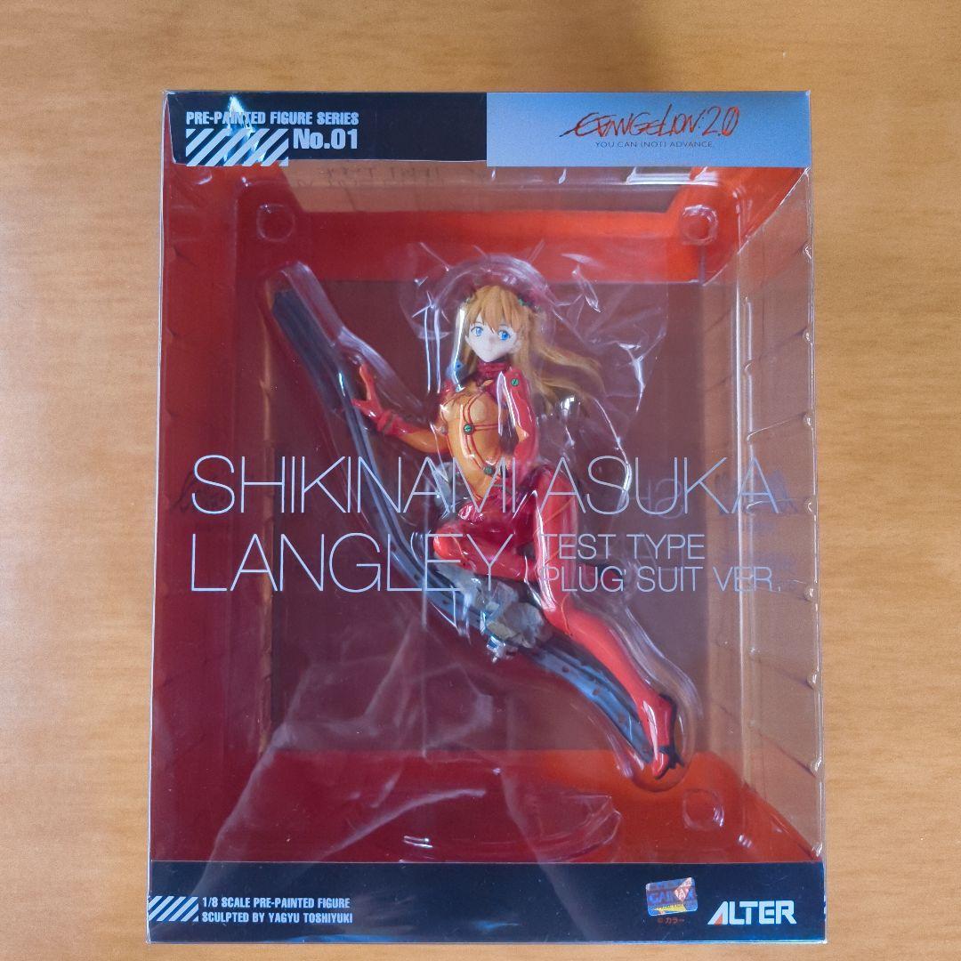 式波・アスカ 1/8フィギュア / 新世紀エヴァンゲリオン Blu-rayBOX