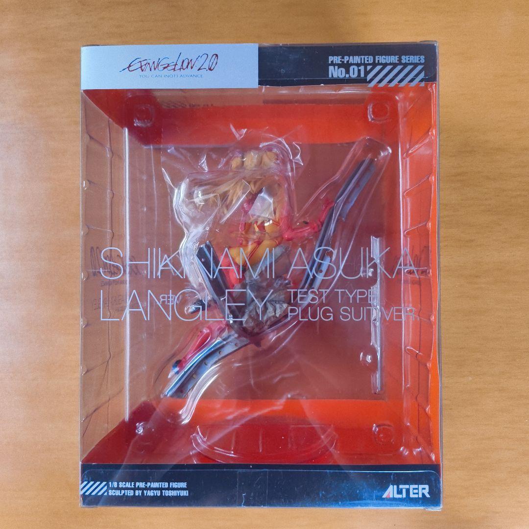 式波・アスカ 1/8フィギュア / 新世紀エヴァンゲリオン Blu-rayBOX