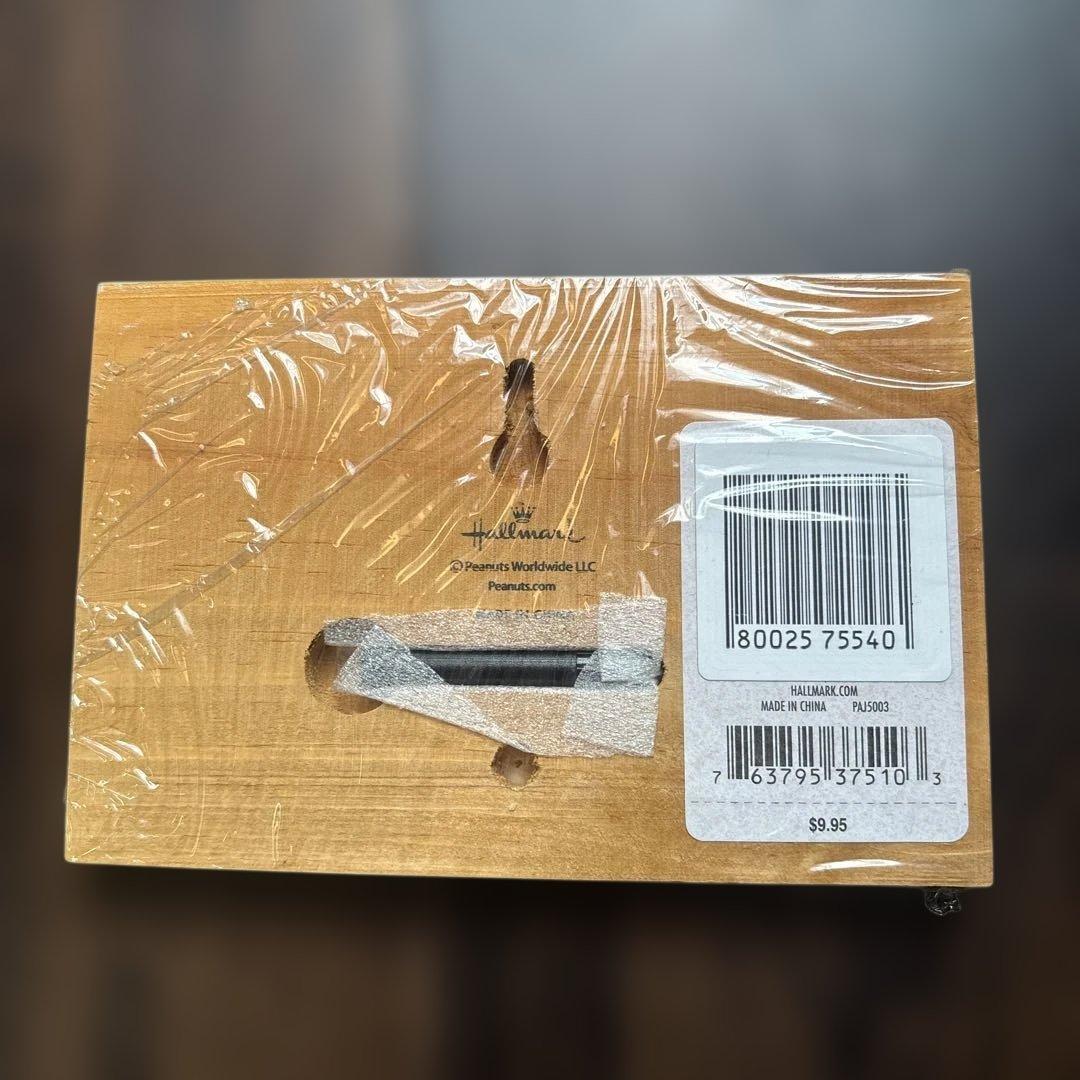 スヌーピー木製アート　レア　レトロ　海外