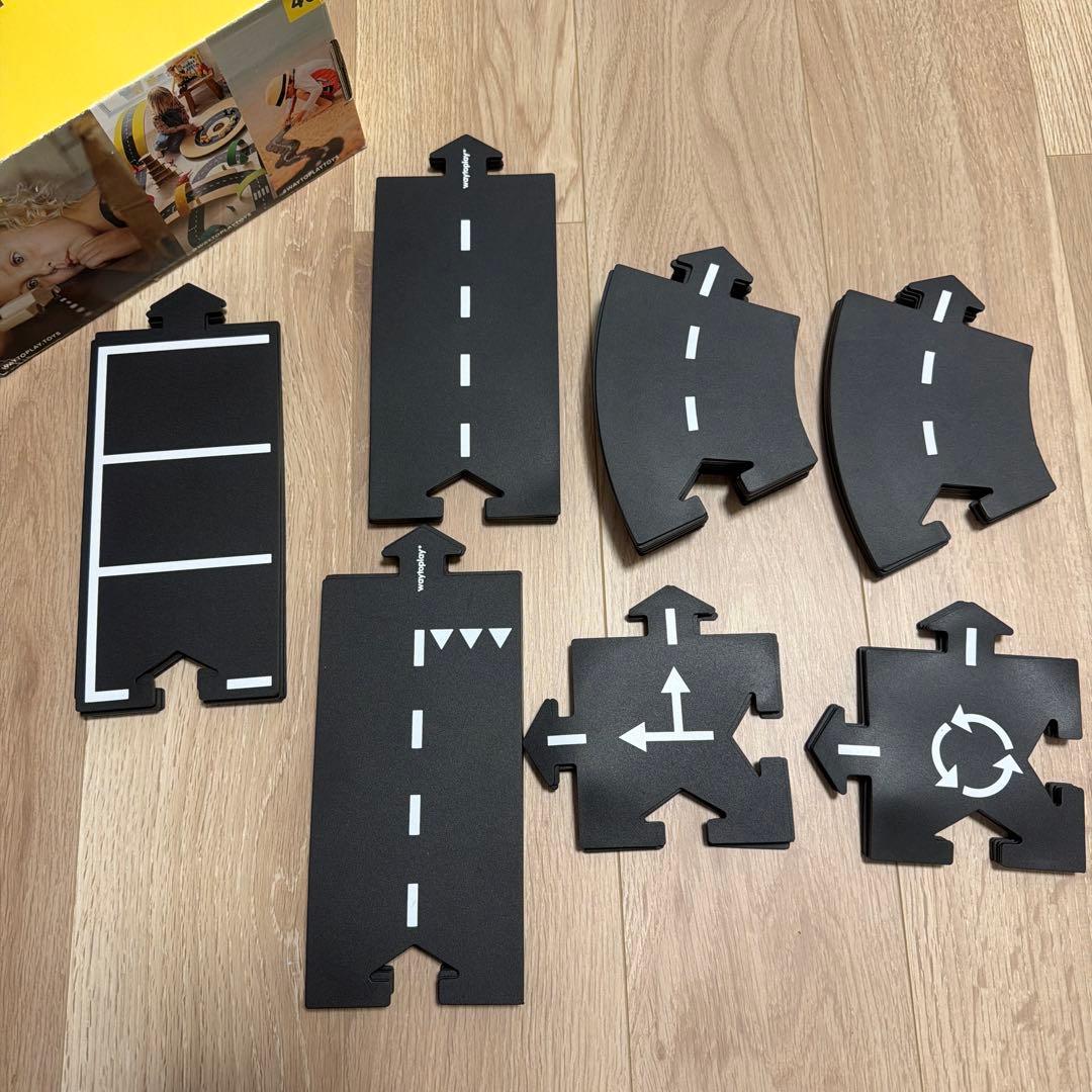 waytoplay 40ピース道路セット(買い足しにより44ピースあります)