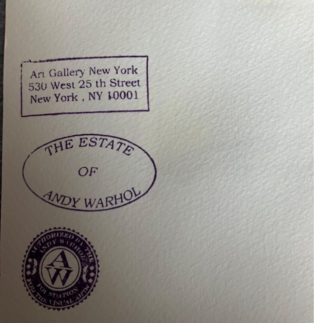アンディウォーホル　4 水彩画　ブランドオマージュ