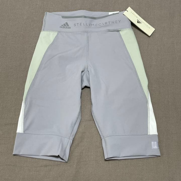 M アディダス　ステラマッカートニー　ナイロンジャケット　ハーフタイツ　セット