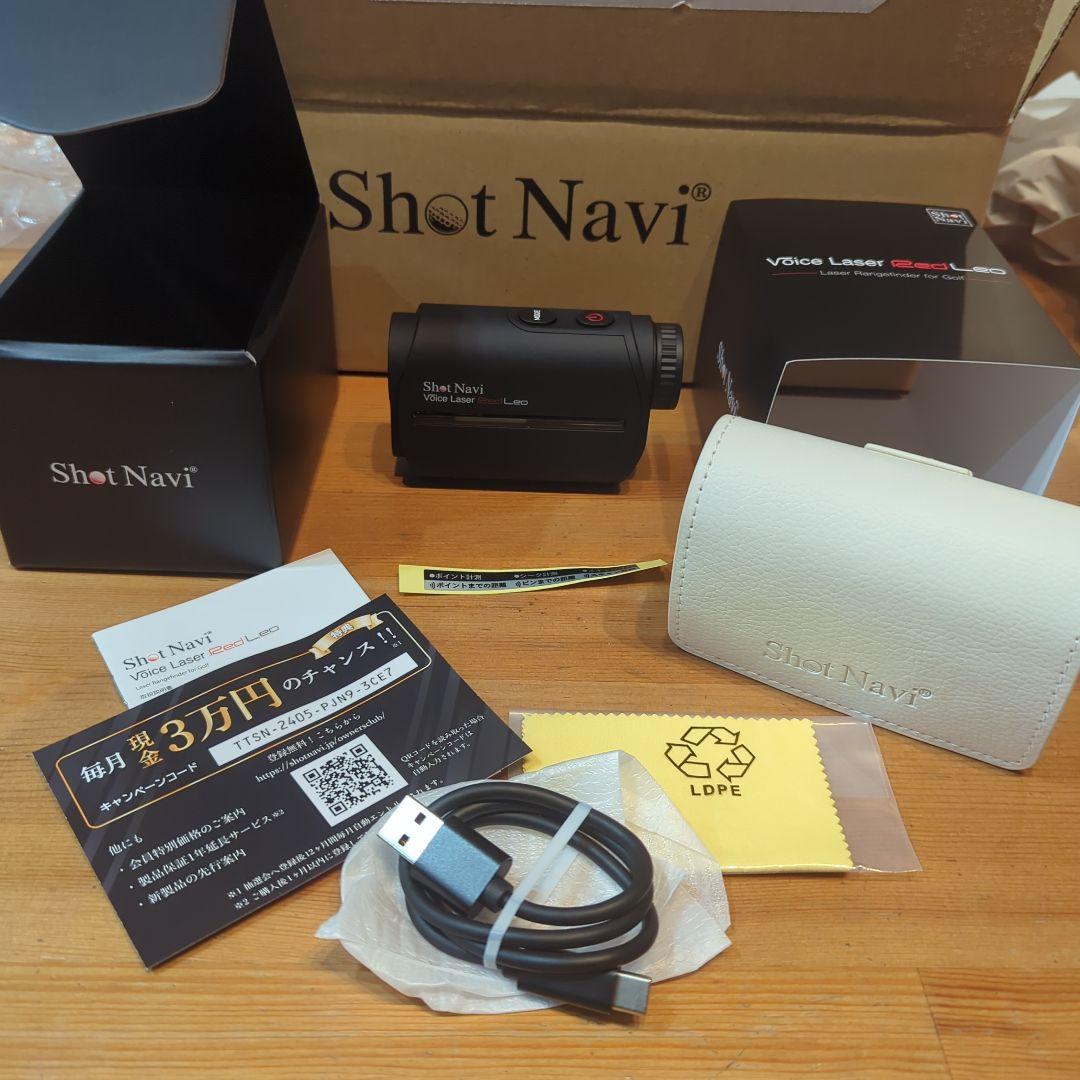 Shot Navi Voice Laser Red Led ゴルフ用距離計