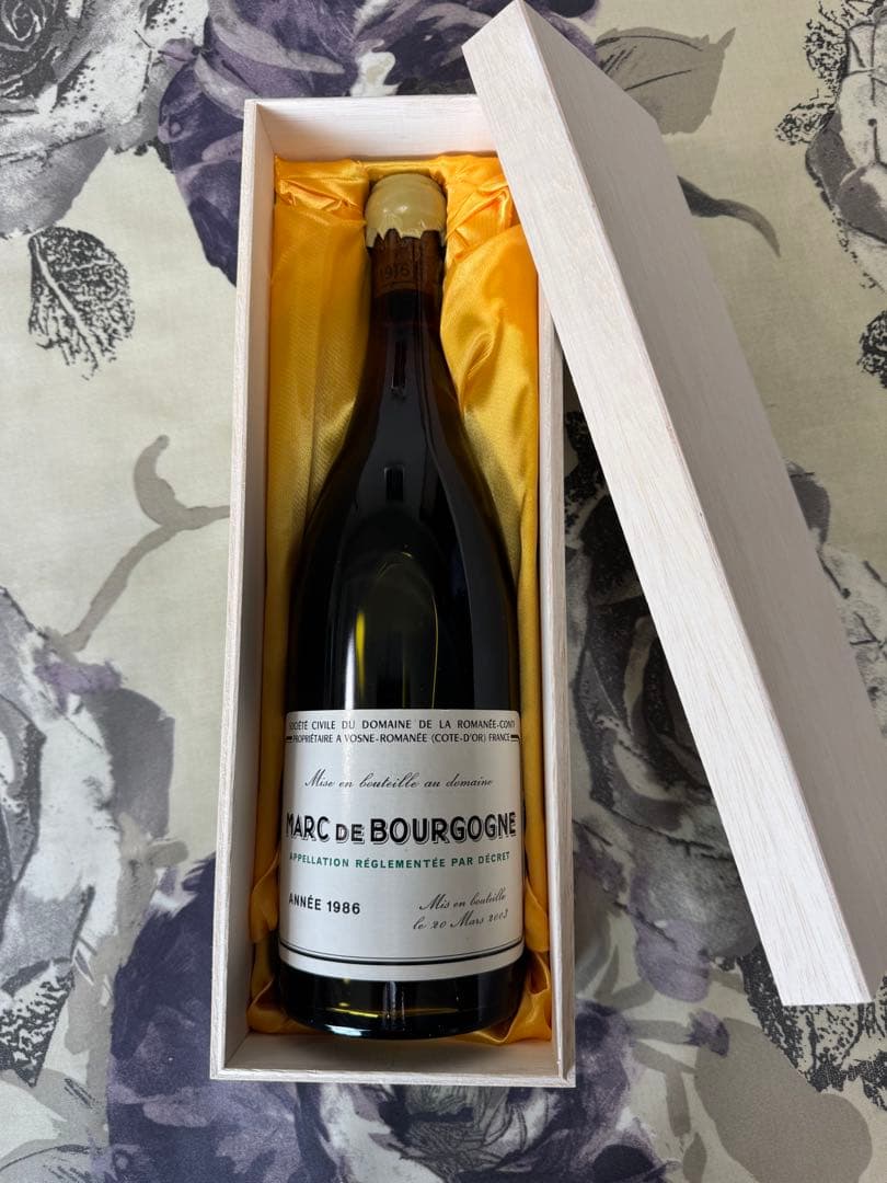 DRCマールドブルゴーニュ1986年　ロマネコンティ