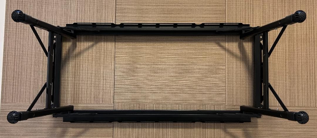 WAQ MULTI IRON TABLE パネル式アイアンテーブル 折りたたみ式