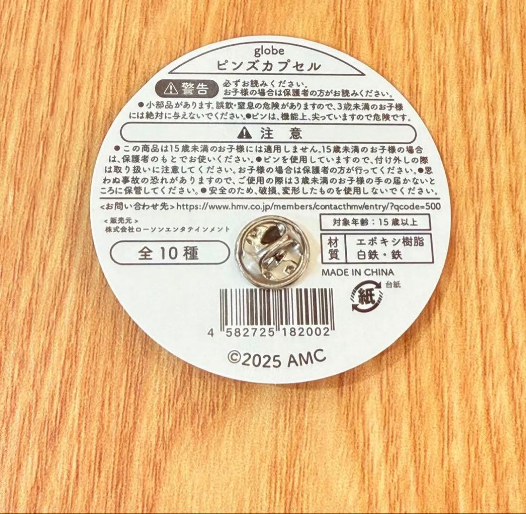 コンプ　globe ピンズカプセル SINGLES COLLECTION