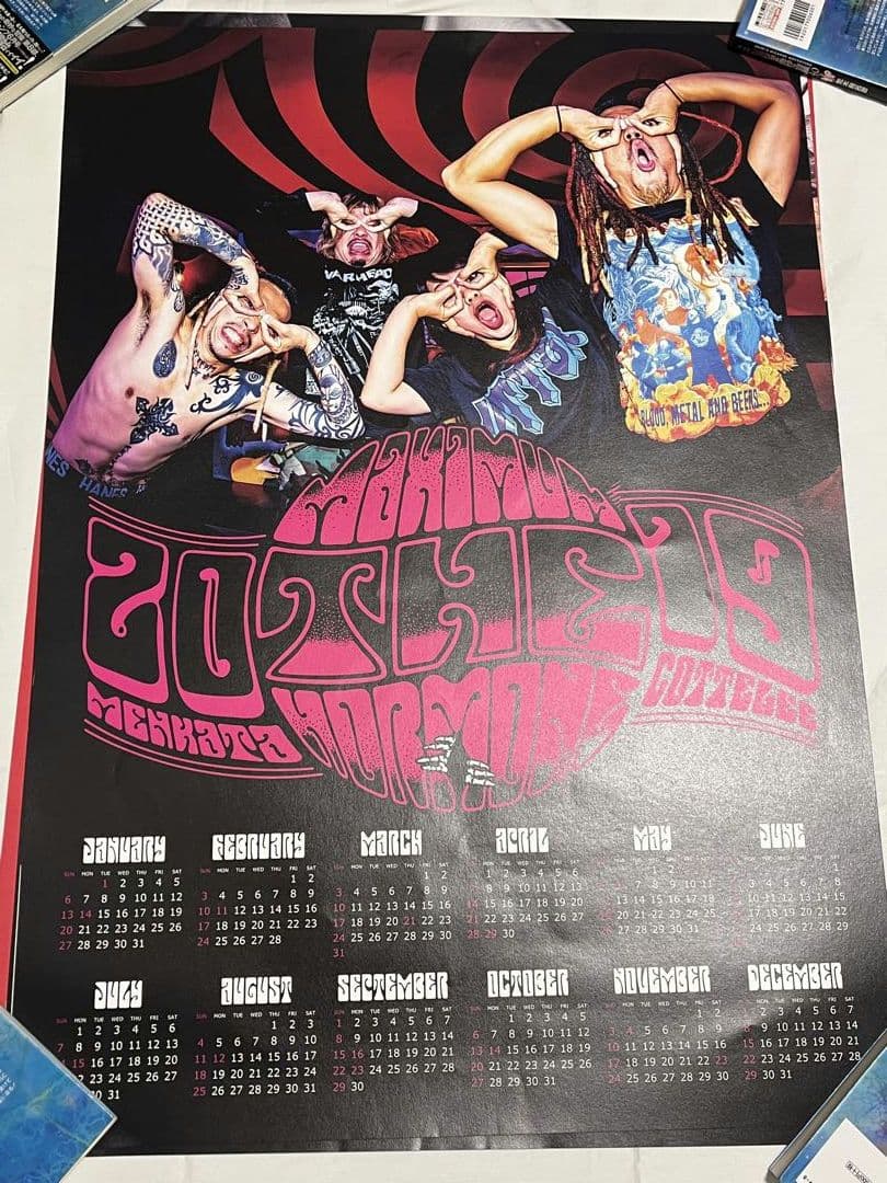 マキシマムザホルモン　カレンダー　まとめ売り