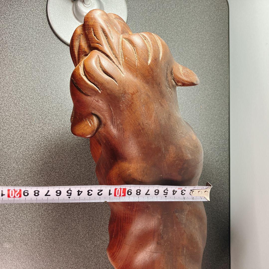 木彫り 虎 置物 全長57cm 大型 木製彫刻 オブジェ