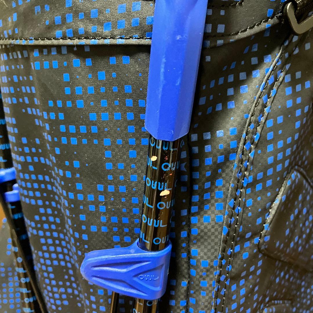 OUUL （オウル）軽量キャディバッグ　ゴルフバック　スタンド　ナップザック付き