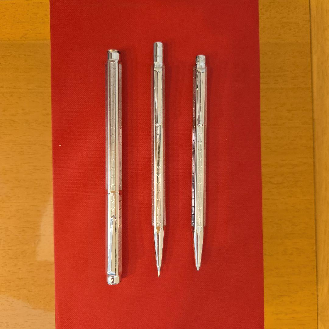 カランダッシュ万年筆、シャープ、ボールペン