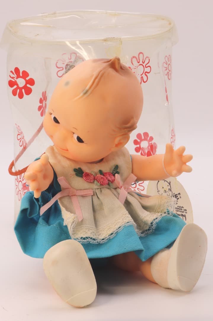 Kewpie カメオ・ドール 青色ドレス アメリカ買付品