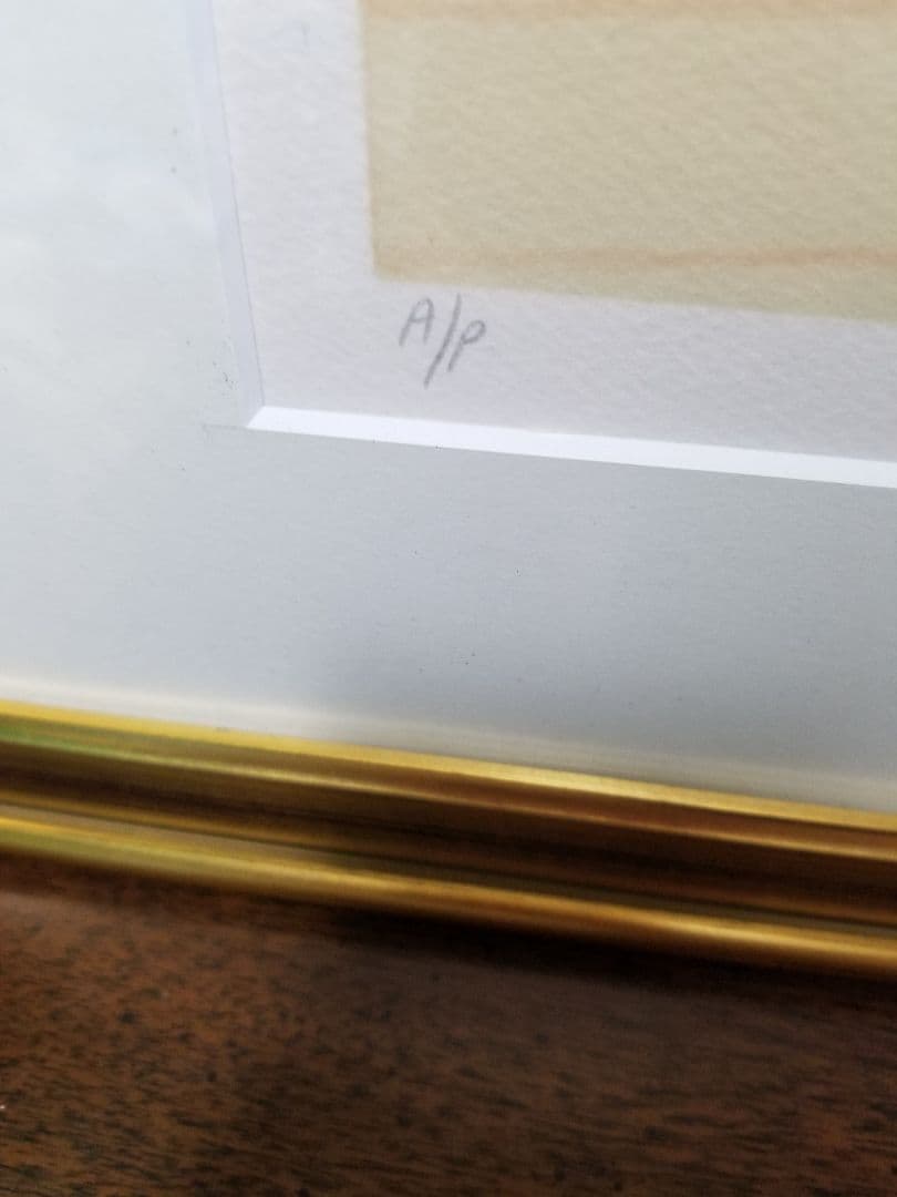 レア　ファンク.レダン　サンモッツの競馬リトグラフA/P