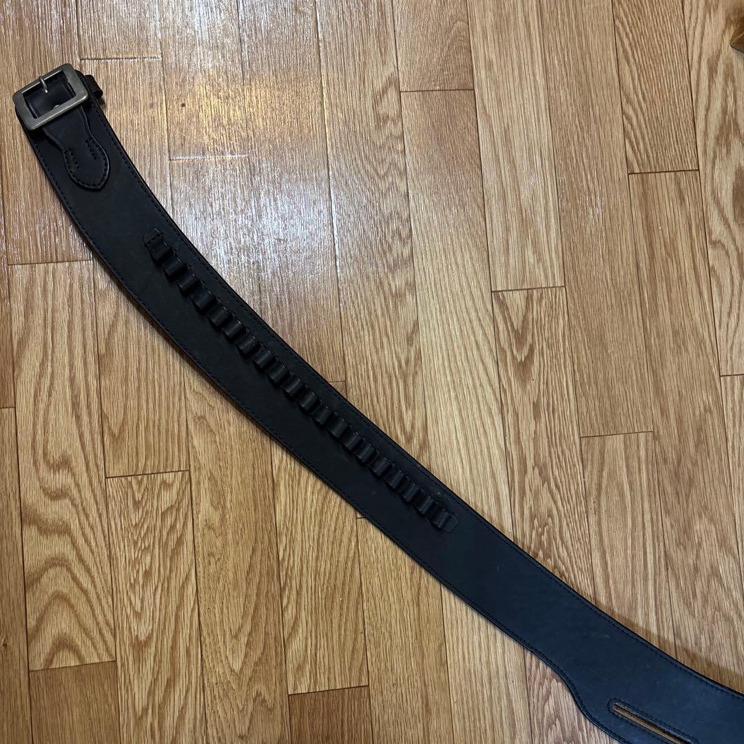 イースト.A ウエスタンガンベルト　黒