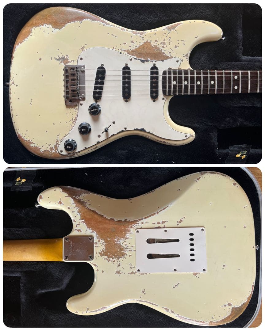 ハードレリック80sコンポストラトキャスター/マホガニーボディ/アルニコシングル