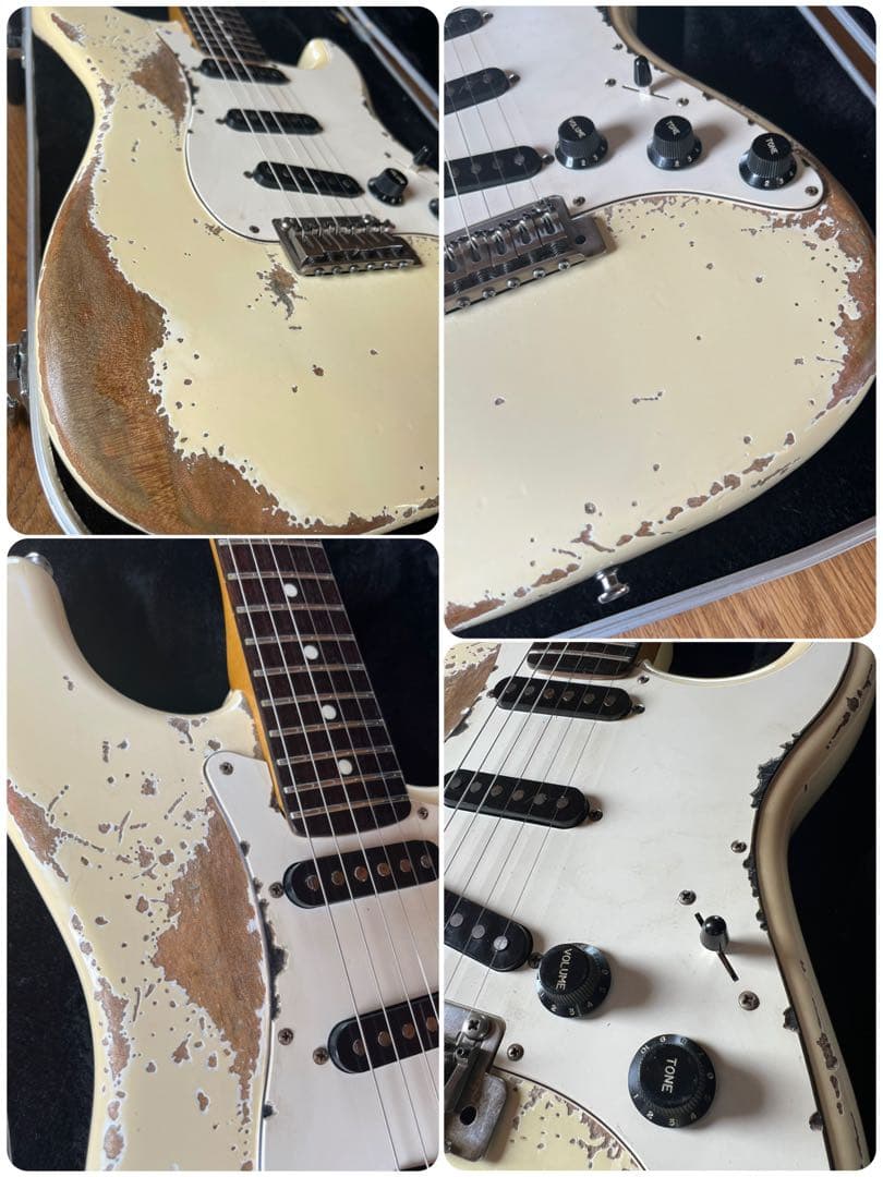 ハードレリック80sコンポストラトキャスター/マホガニーボディ/アルニコシングル