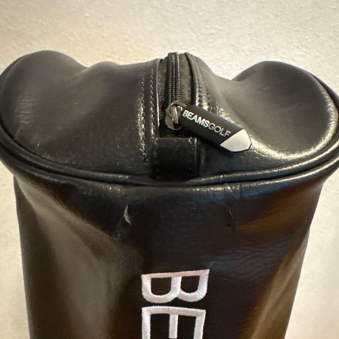 BEAMS GOLF / ツアープロ キャディバッグ 同タイプヘッドカバーセット