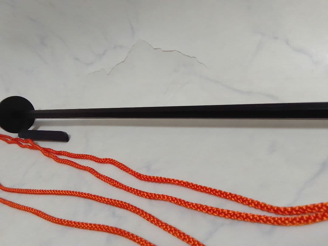 尾形刀剣 十手 打ち払い十手 鉄製 全長約77cm 重量約860g 武具 金属製