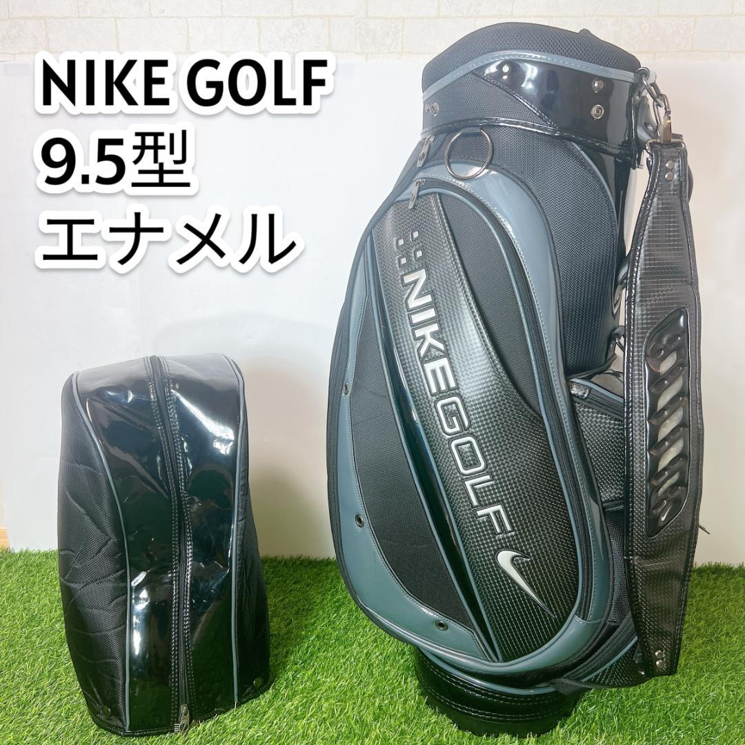 NIKE GOLF ナイキ ゴルフ キャディバッグ 6分割 カート型 エナメル