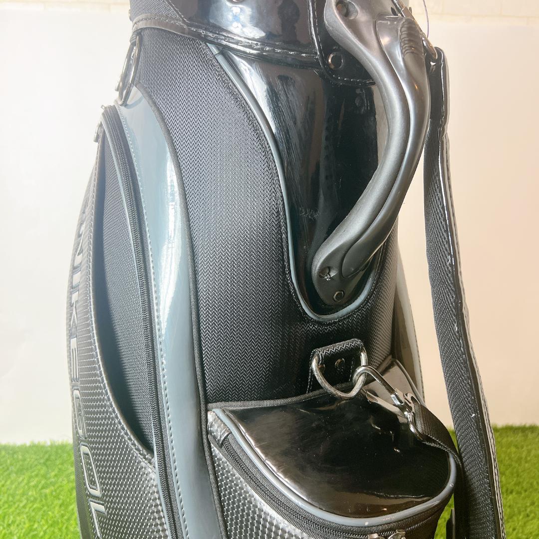 NIKE GOLF ナイキ ゴルフ キャディバッグ 6分割 カート型 エナメル