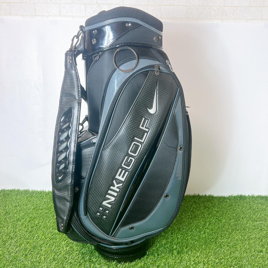 NIKE GOLF ナイキ ゴルフ キャディバッグ 6分割 カート型 エナメル