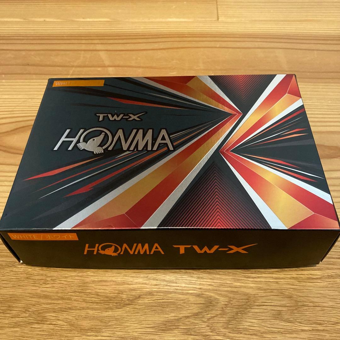 ホンマ　TW-X ツアーワールド ホワイト　3ダース　ゴルフボール