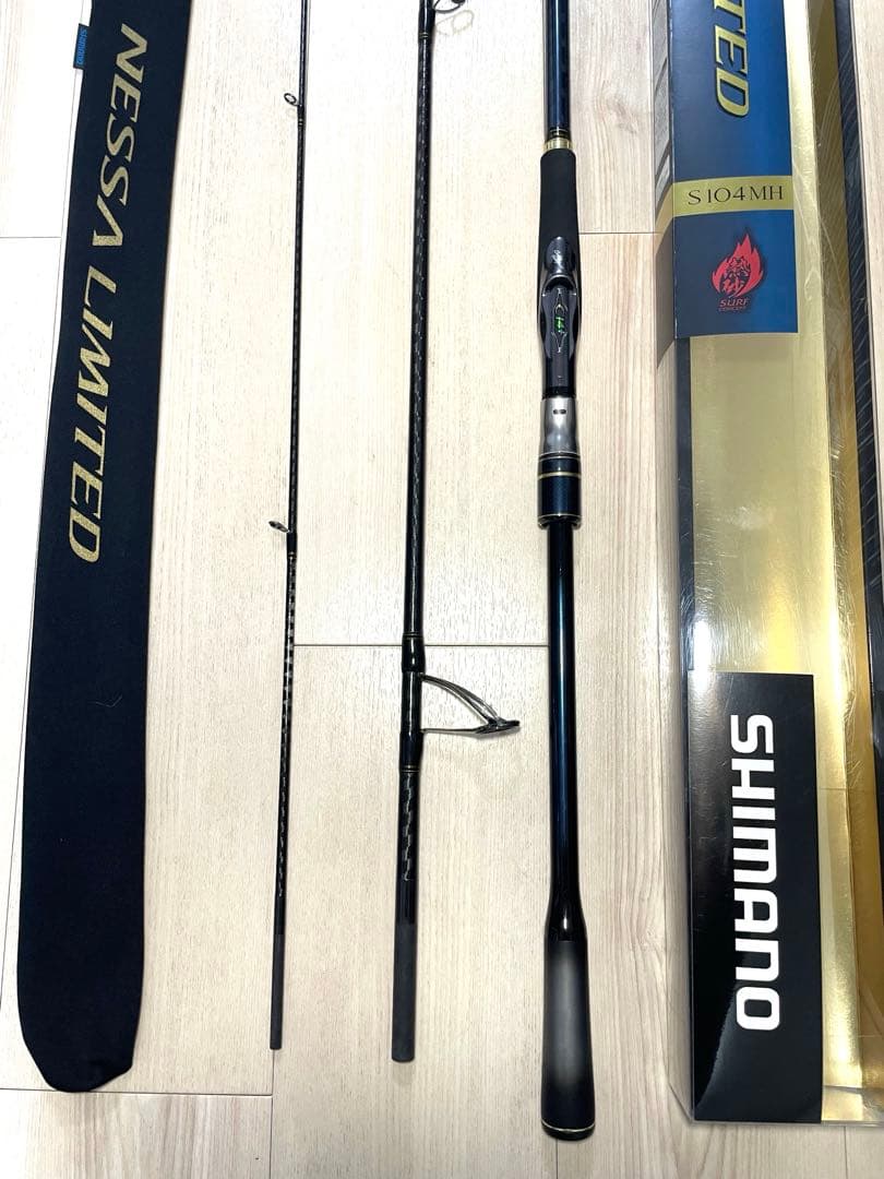 【美品】シマノ 18ネッサリミテッド S104MH