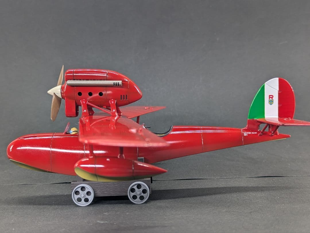 紅の豚　1/48 サボイアS21.F 後期型　プラモデル完成品