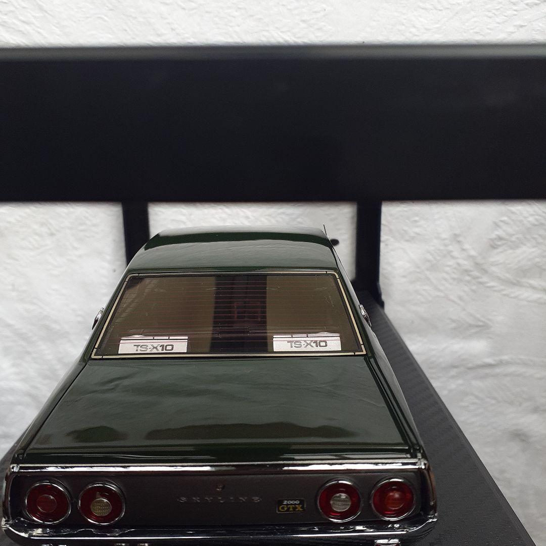 イグニッションモデル　ケンメリ4ドアGT-X 1/18グリーン　ig0971