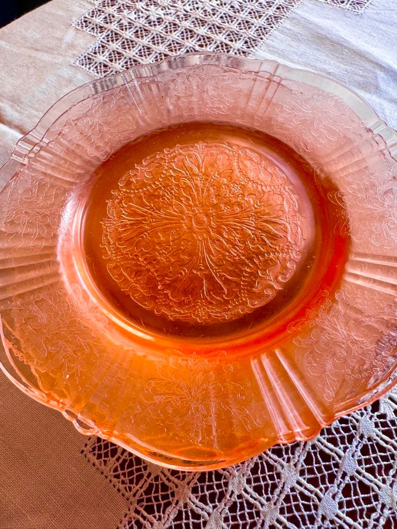 桜の花びらのようなアメリカン・スウィートハート・ピンク・デプレッション12枚