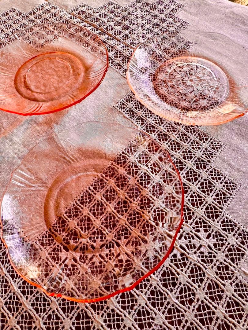 桜の花びらのようなアメリカン・スウィートハート・ピンク・デプレッション12枚