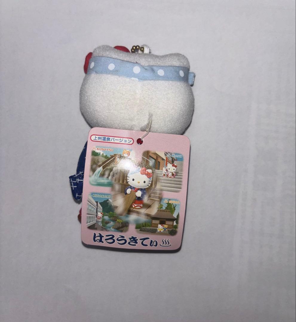 【未開封品】激レア ご当地キティ 上州温泉 ぬいぐるみハローキティ 群馬サンリオ