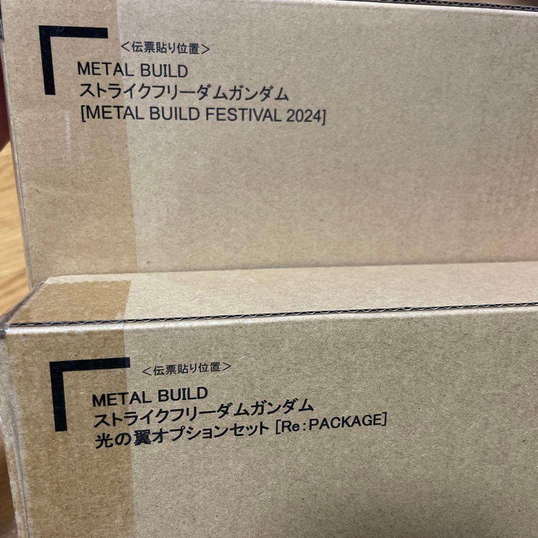 メタルビルド　ストライクフリーダム　光の翼セット