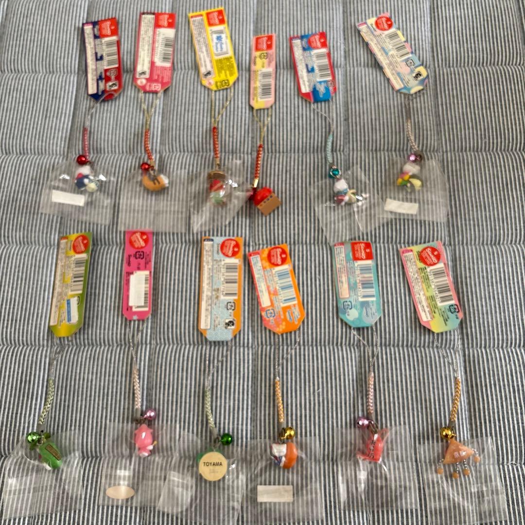 ご当地キティ　ストラップ　食べ物　セット