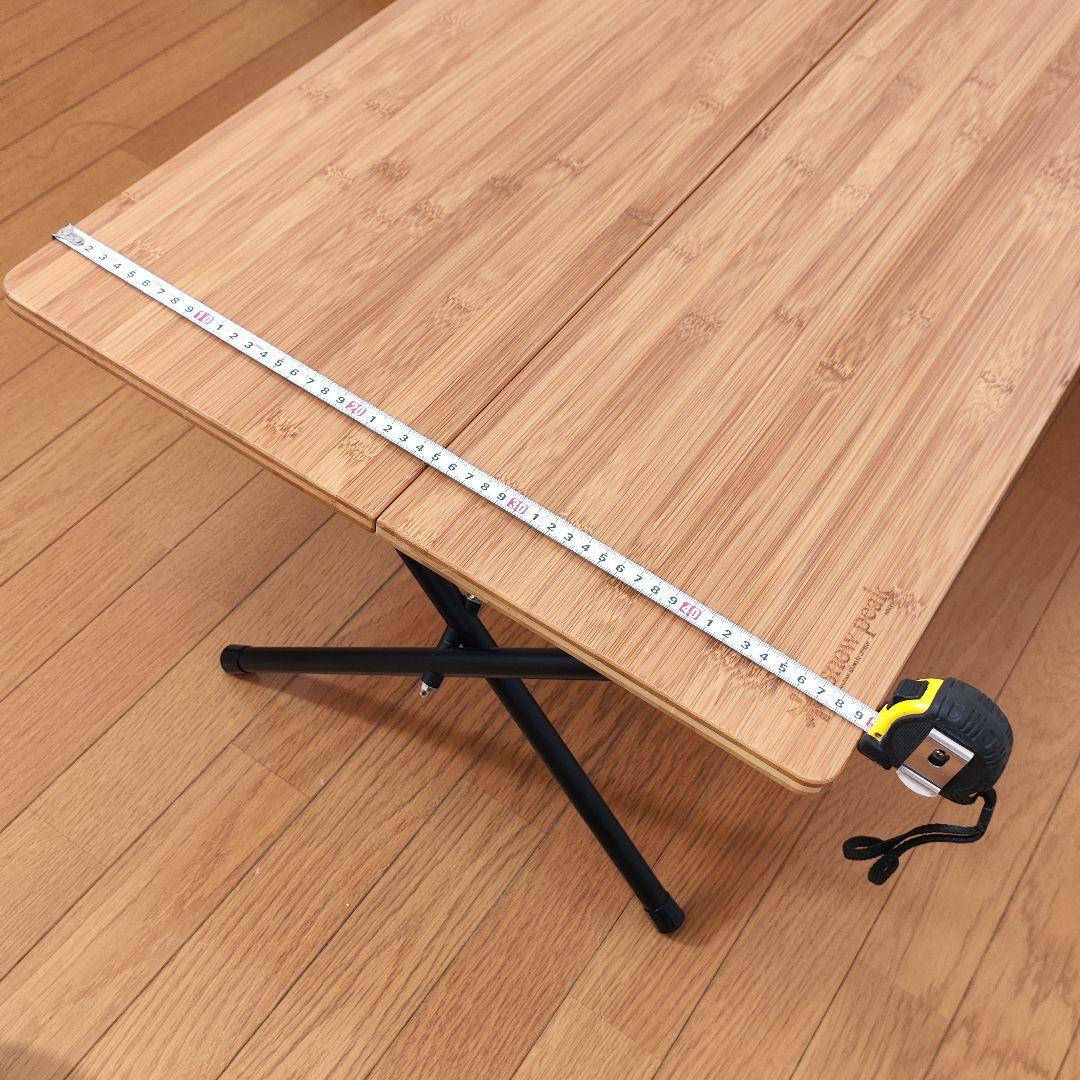  peak スノーピーク ワンアクションローテーブル 竹 雪峰祭限定