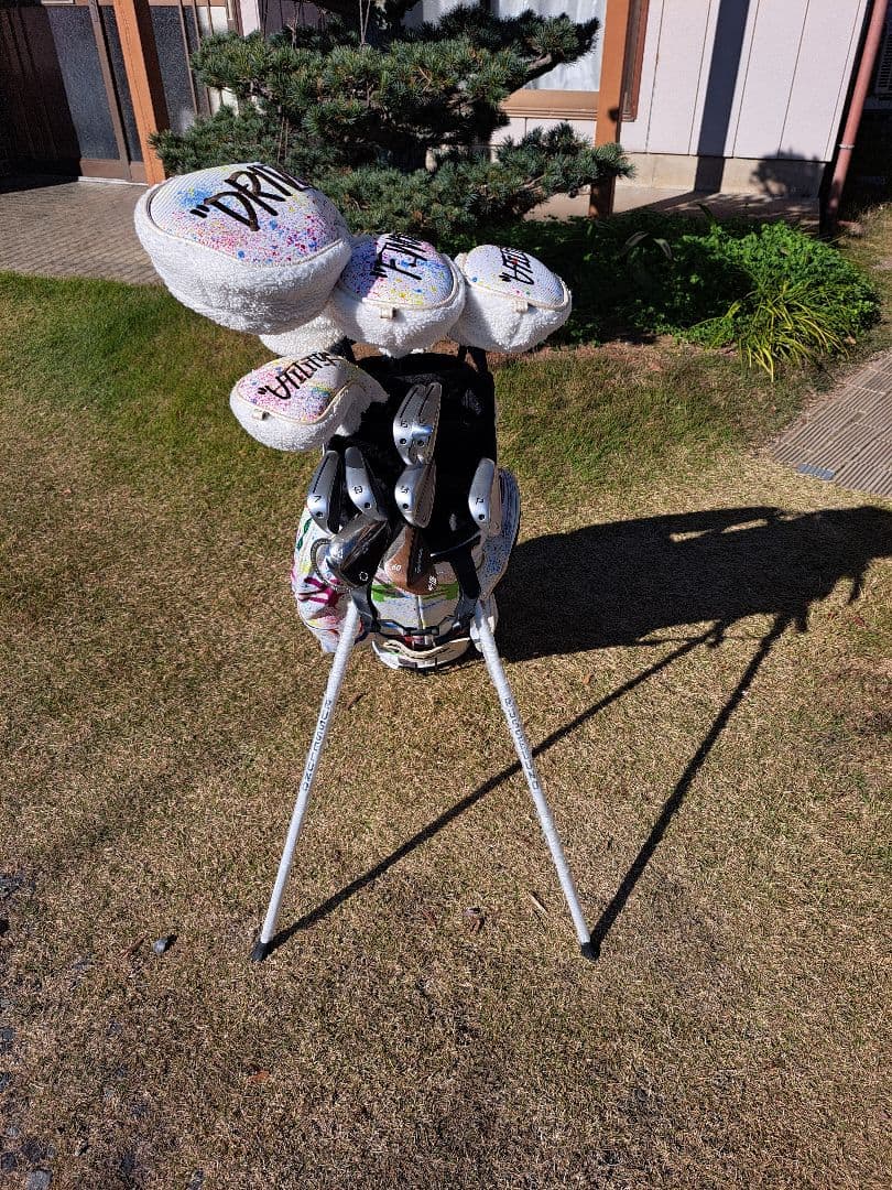 Russelluna キャディバッグ ヘッドカバーセット